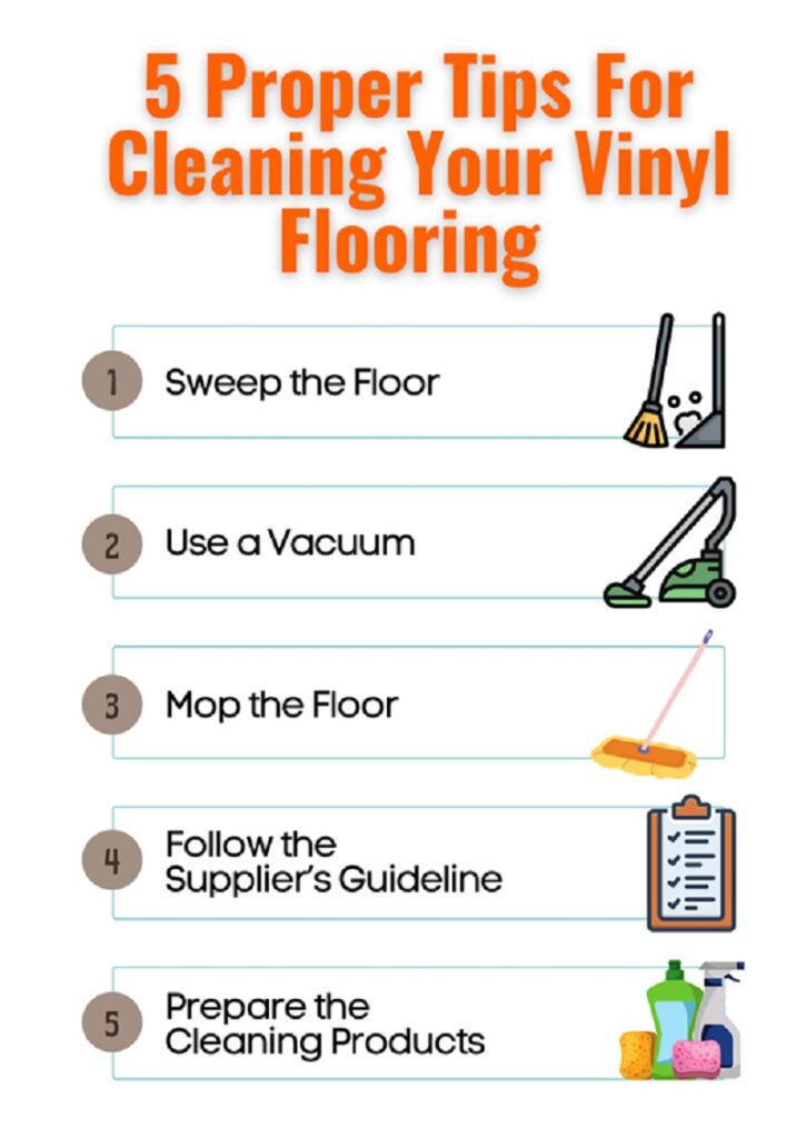 5 Proper Tips For Cleaning Your Vinyl Flooring The Canadian Flooring